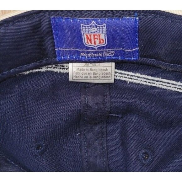 Nfl Reebok Dallas Cowboys Hat Cap O/s Adjustable Back - Picture 8 of 8